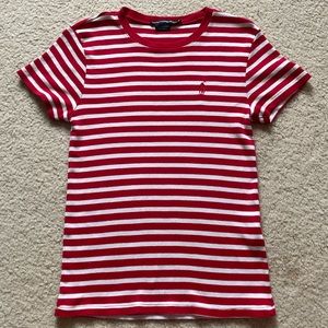 striped ralph lauren t